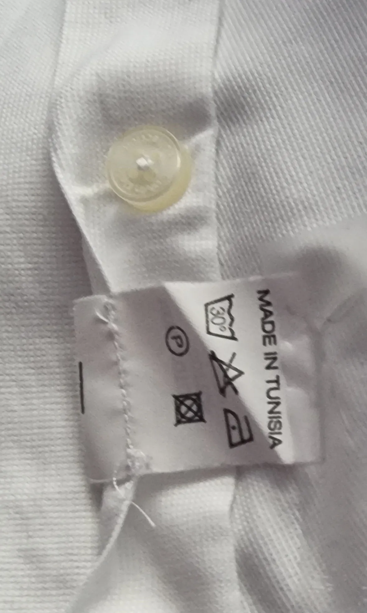 Calvin Klein Men's White Formal Cotton Shirt UK L 40