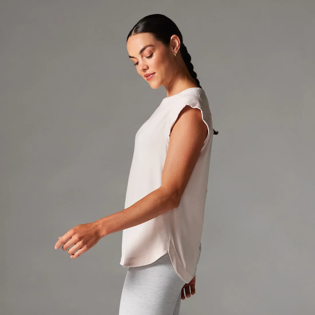 Cap Sleeve Muscle Tee