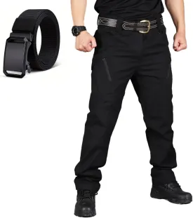 Caramand Tactical Pants 6 Pair, Men's Utility Flex Cargo Pants, Lightweight Resistant Ripstop Waterproof Quick-Drying Pant
