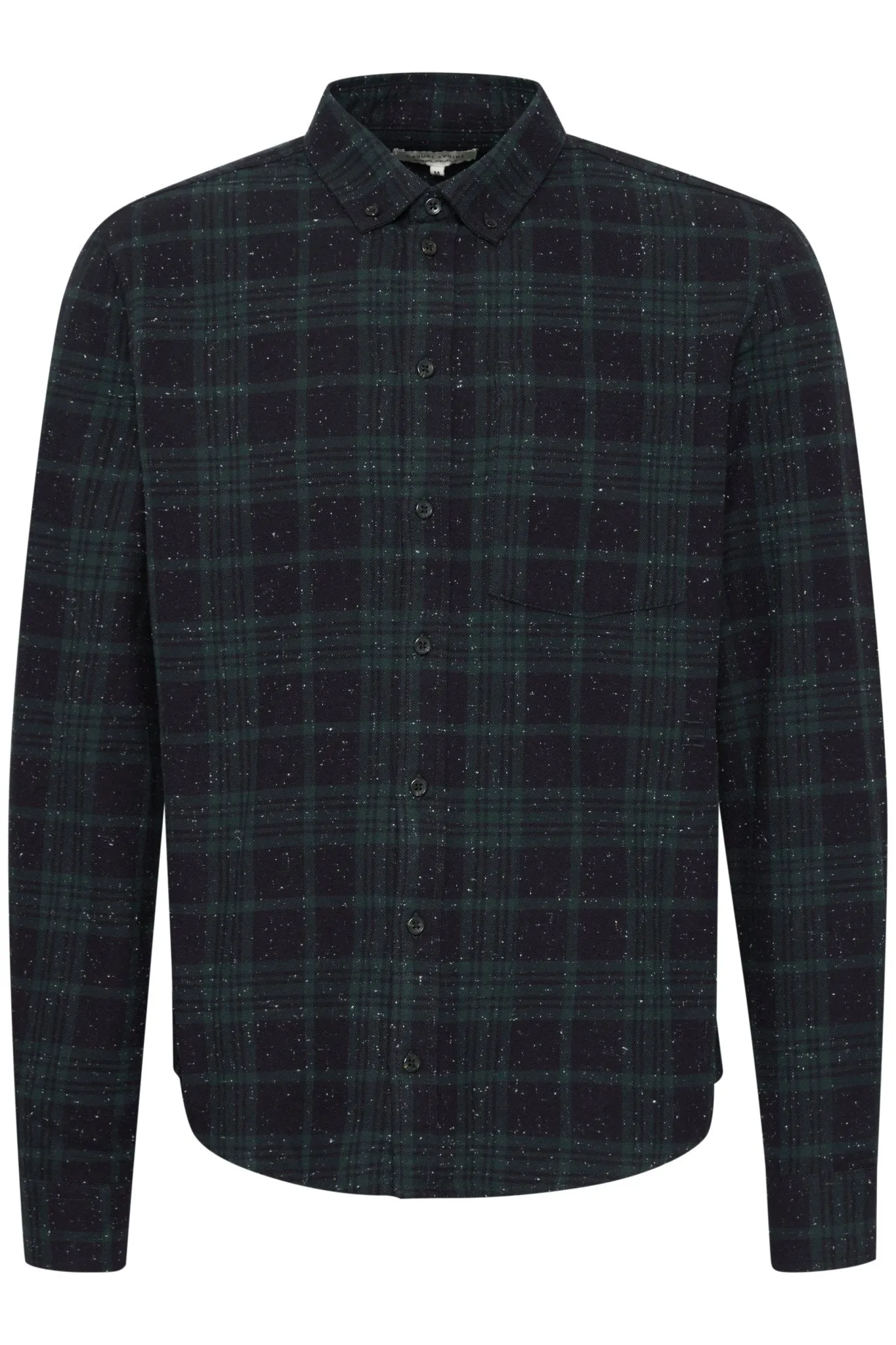 CASUAL FRIDAY - CFANTON LS Checked Nep Yarn Shirt - 20505291