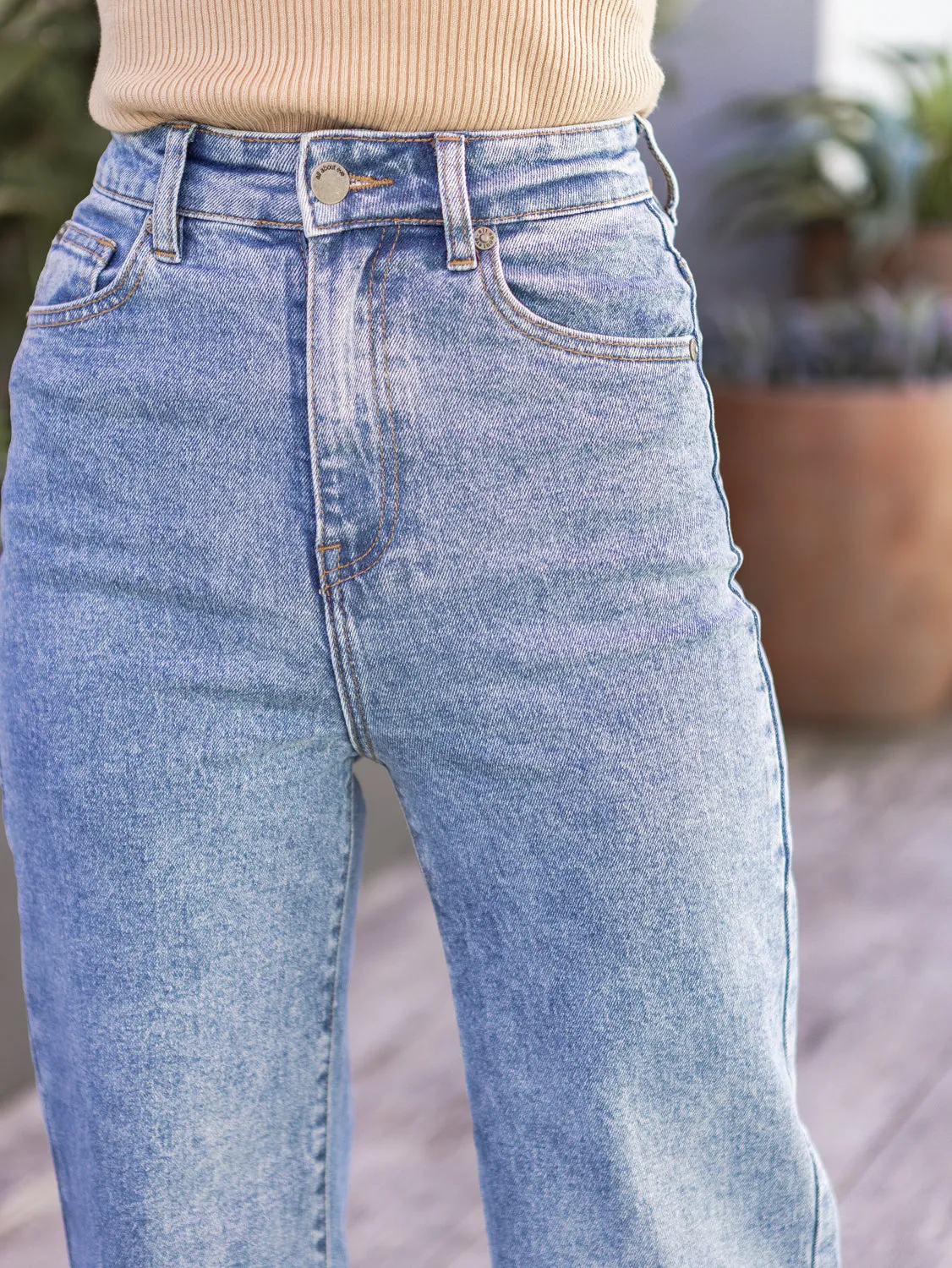 Charlie High Rise Wide Leg - Heritage Denim