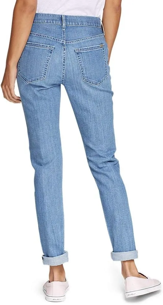 Eddie Bauer Women's Boyfriend Mid-Rise Jeans - Slim Fit