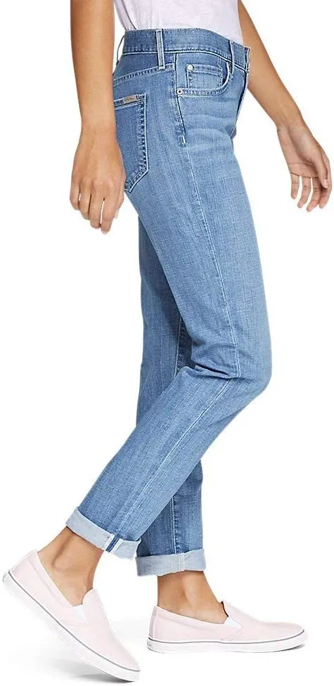 Eddie Bauer Women's Boyfriend Mid-Rise Jeans - Slim Fit