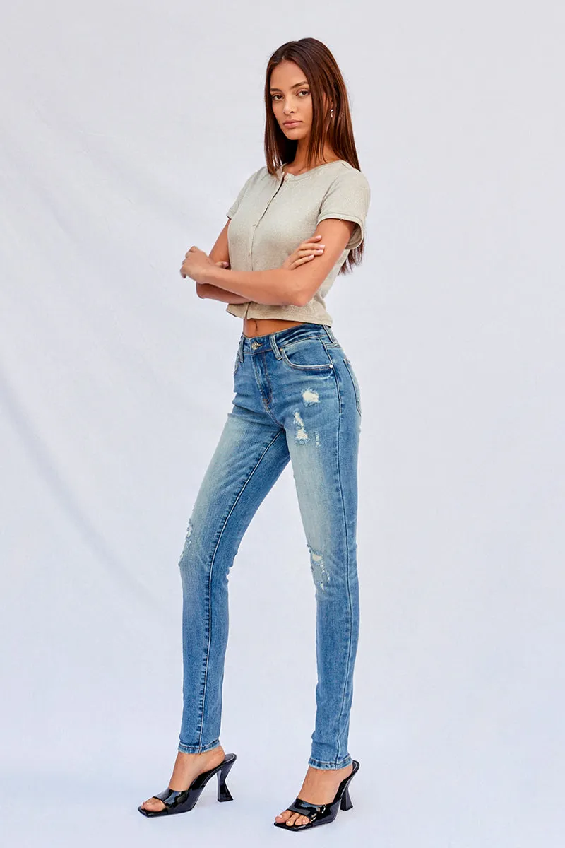 Escape day Full Length Skinny Jeans