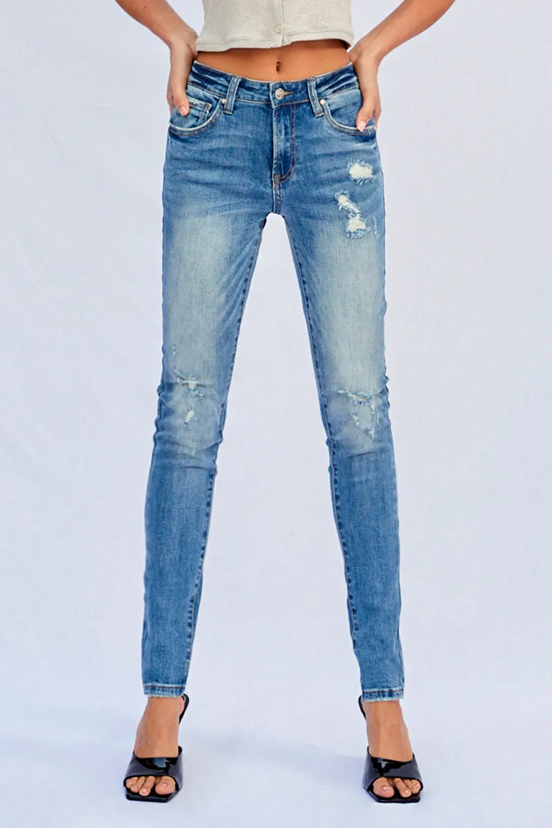 Escape day Full Length Skinny Jeans
