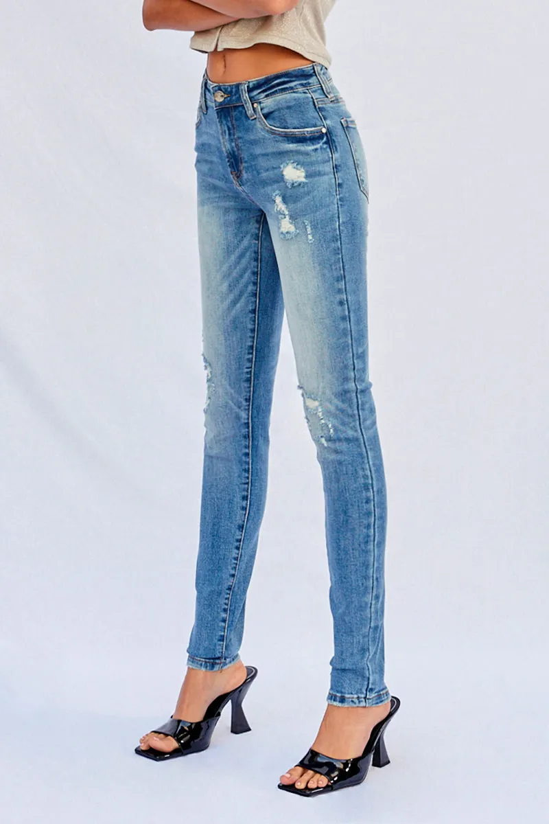 Escape day Full Length Skinny Jeans