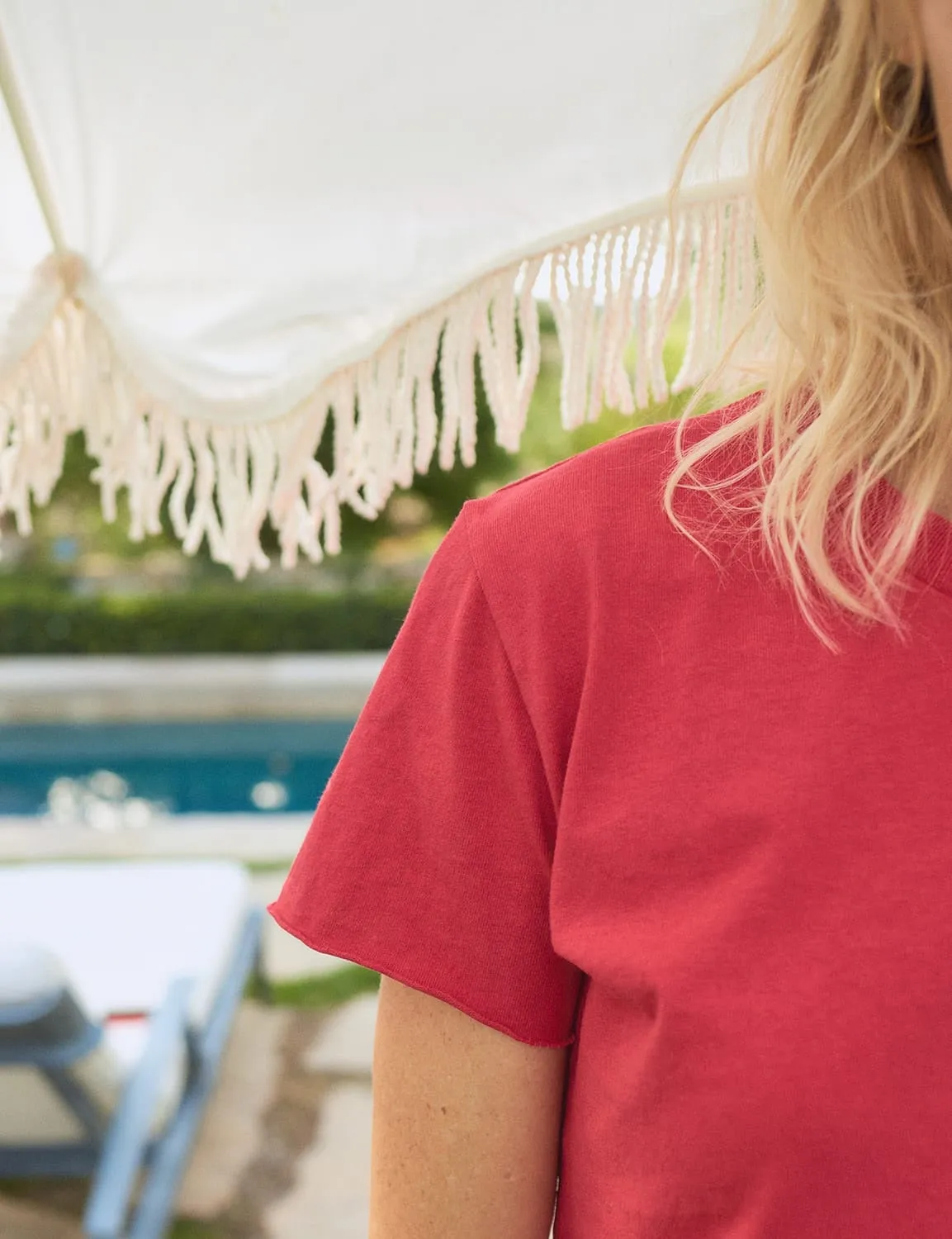 Frank & Eileen - Perfect Tee in Double Decker Red