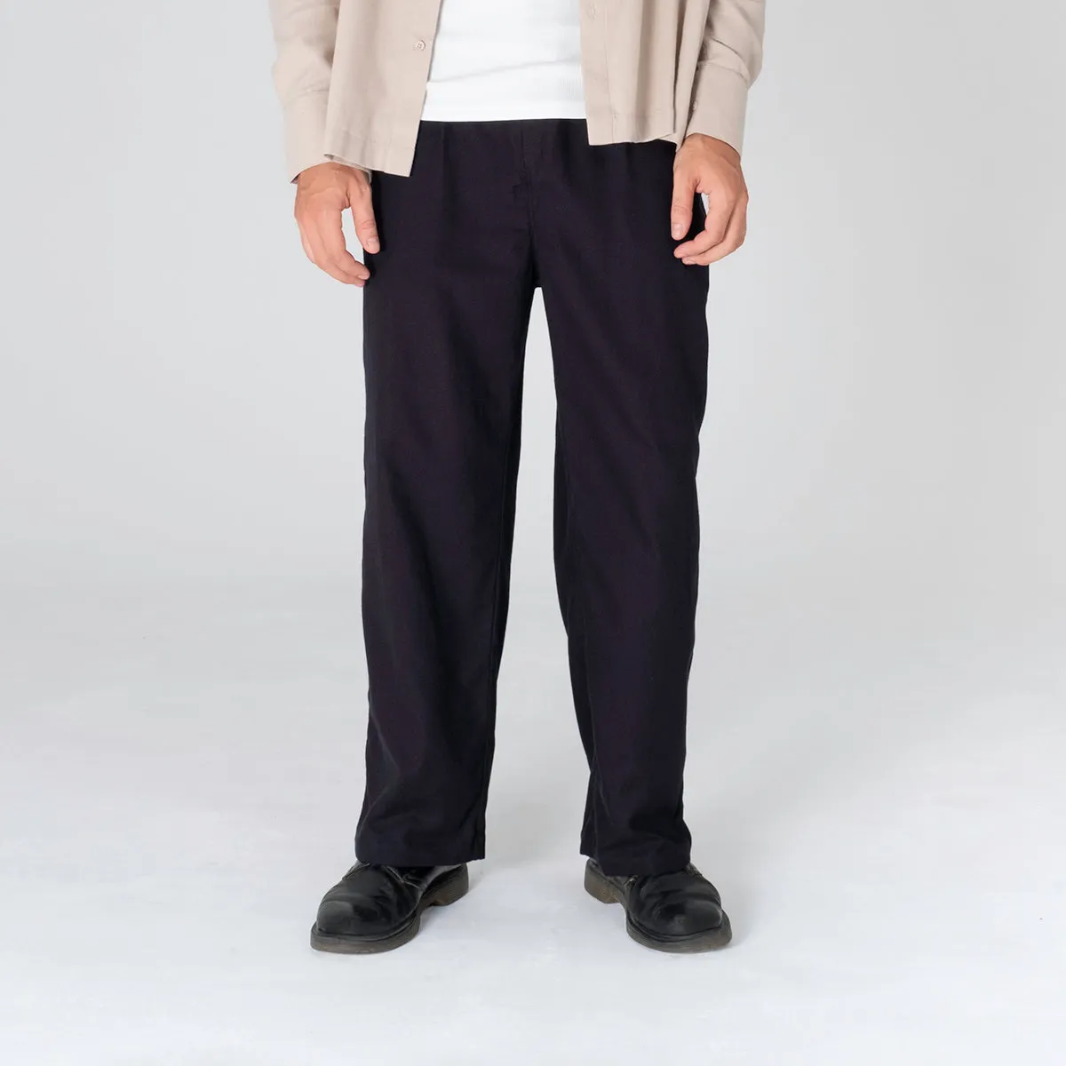 HEDONIST RELAX TROUSERS BLACK
