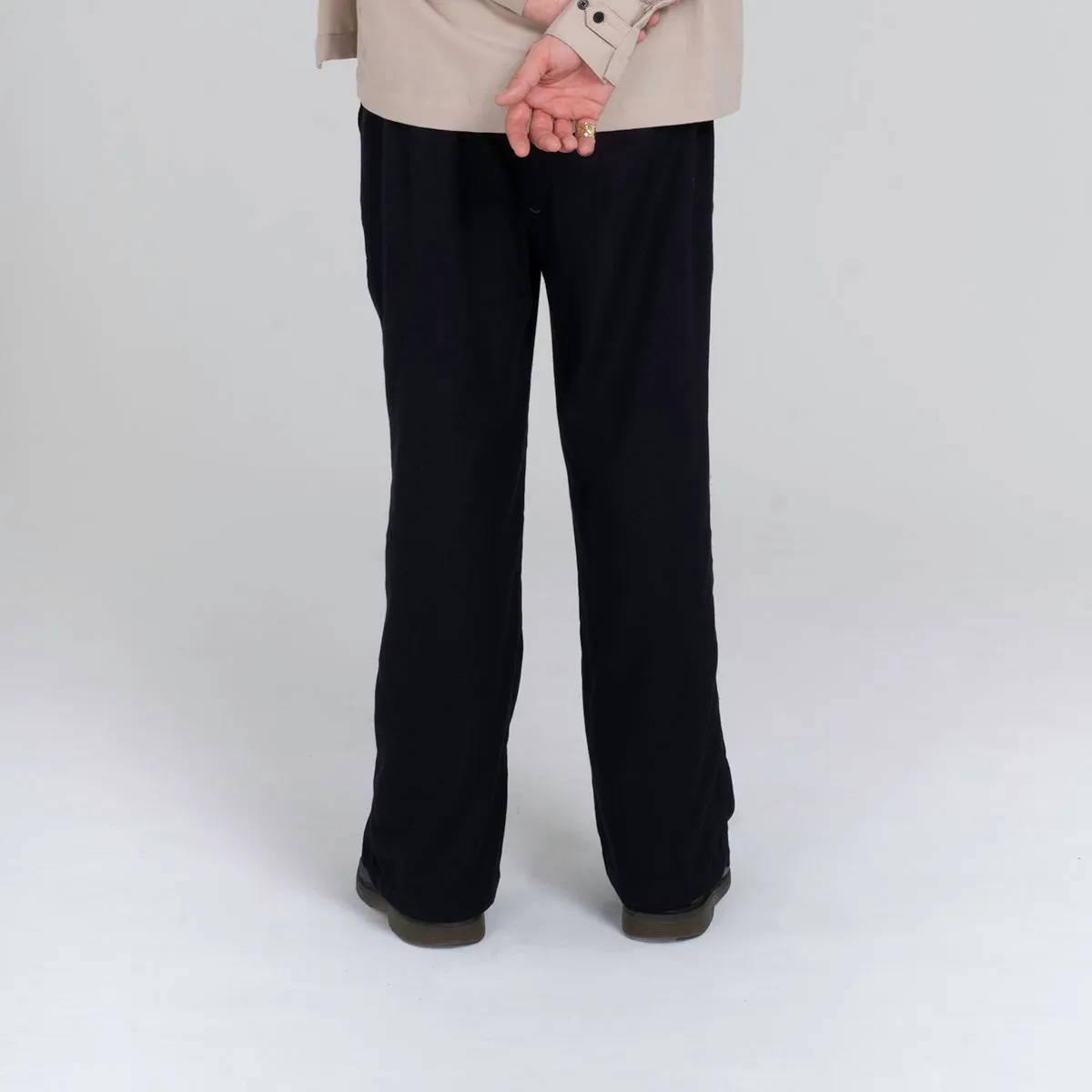 HEDONIST RELAX TROUSERS BLACK