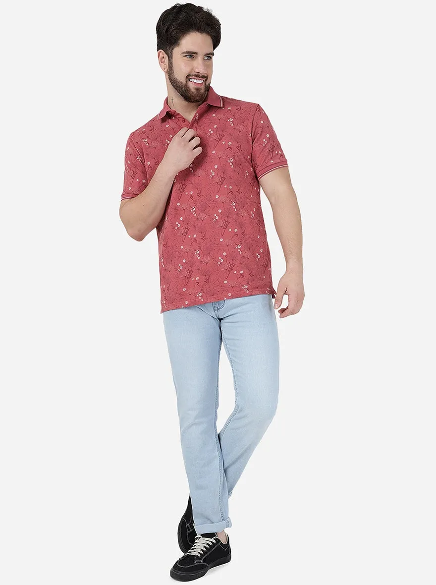 Ice Blue Solid Straight Fit Jeans | Greenfibre
