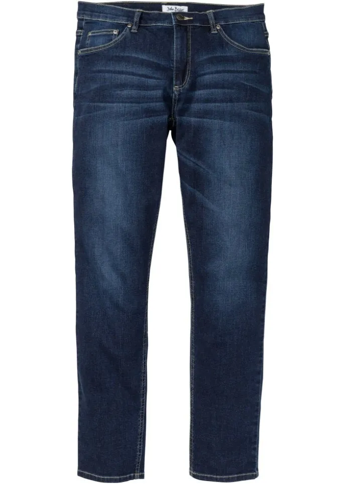 John Baner Jeanswear Regular Fit Stretch Skinny Jeans, Blue