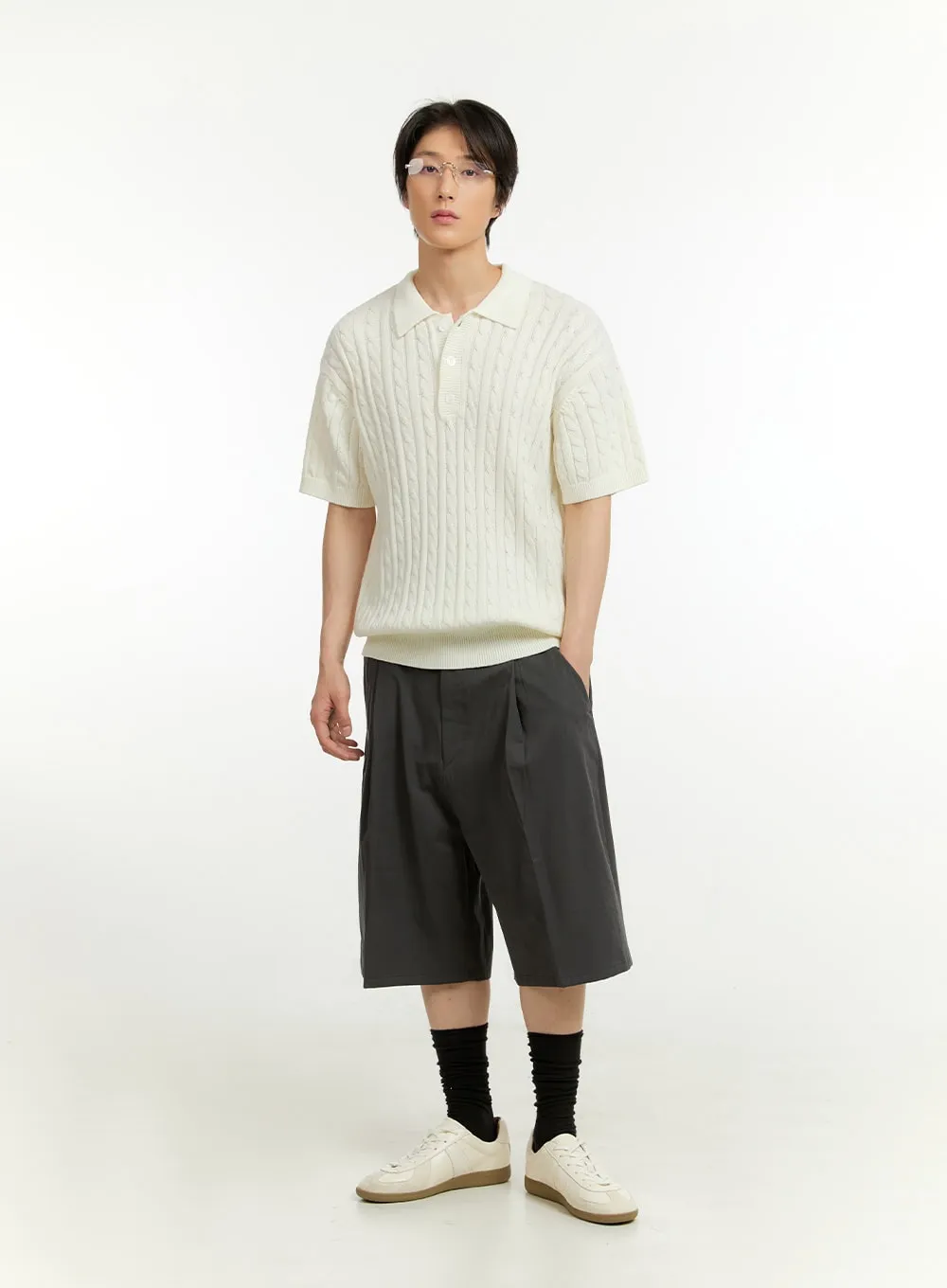 Men's Cotton Bermuda Pants IL418