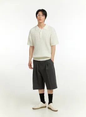 Men's Cotton Bermuda Pants IL418