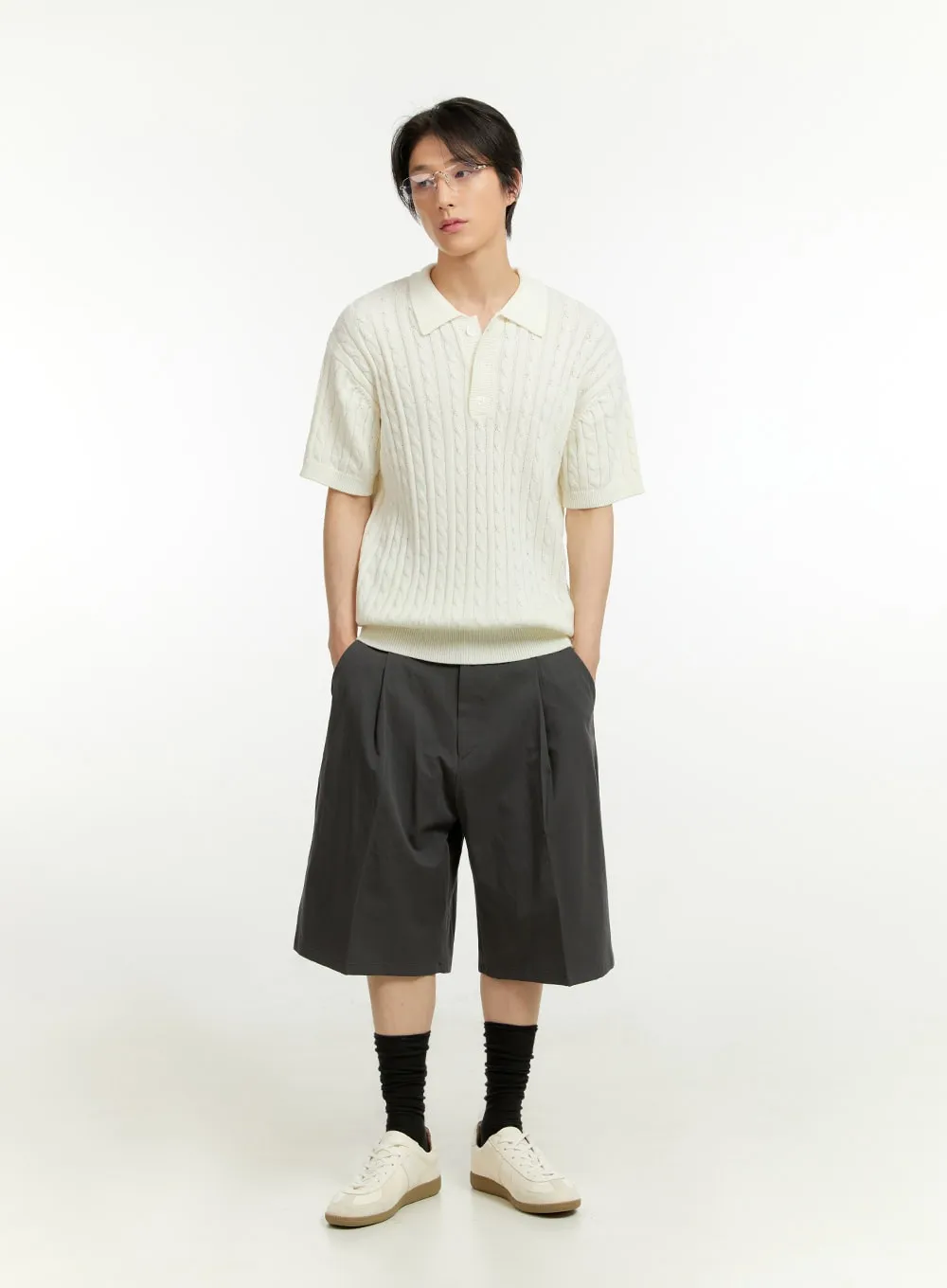 Men's Cotton Bermuda Pants IL418