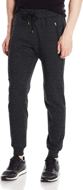 Men's Fleece Jogger Pants Active Zipper Pocket Sweatpants