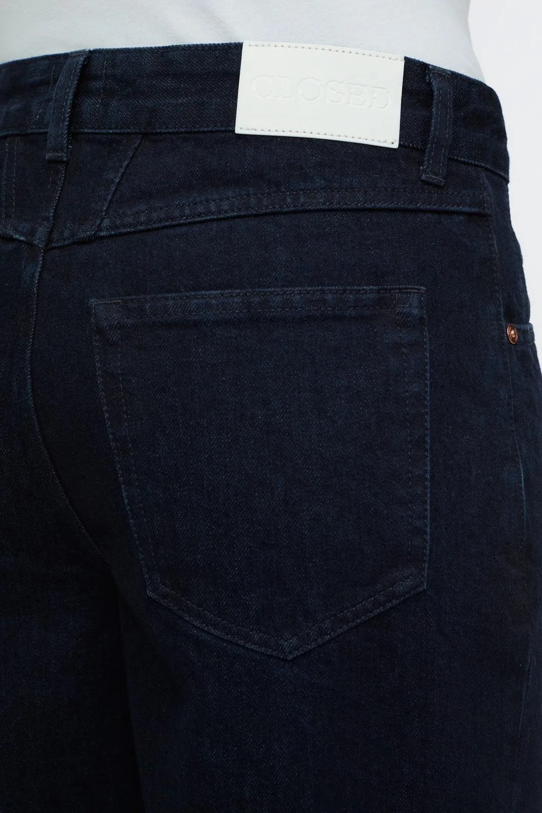 NIKKA WIDE JEANS | DARK BLUE