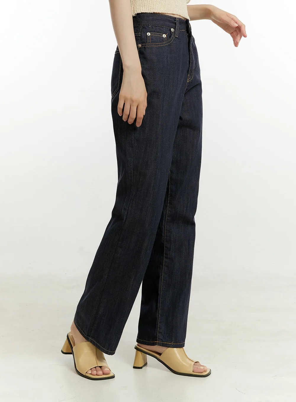 Straight Blue Jeans OU428
