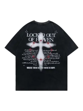 Thesupermade Dark Heavyweight Cotton T-shirt