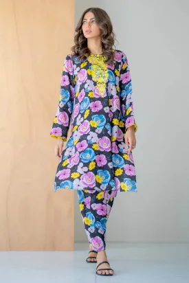 Unstitched Spring Vol 01 '24 - Blooming 2 Piece
